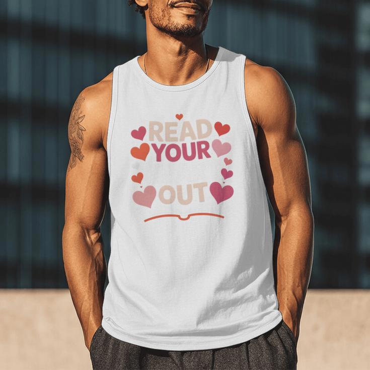 Read Your Heart Out Teacher Valentines Day Reading Book Love Men Tank Top Read Your Heart Out Teacher Valentines Day Reading Book Love Men Tank Top