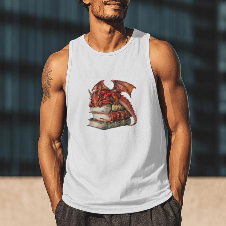 I Read Because Roasting People Is Frowned Upon Dragon Book Premium Tri-Blend Men Tank Top I Read Because Roasting People Is Frowned Upon Dragon Book Premium Tri-Blend Men Tank Top