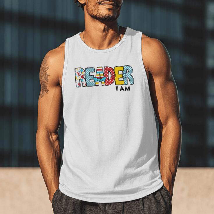 Reader I Am Bookworm Librarian I Heart Read Book Lover Men Tank Top Reader I Am Bookworm Librarian I Heart Read Book Lover Men Tank Top