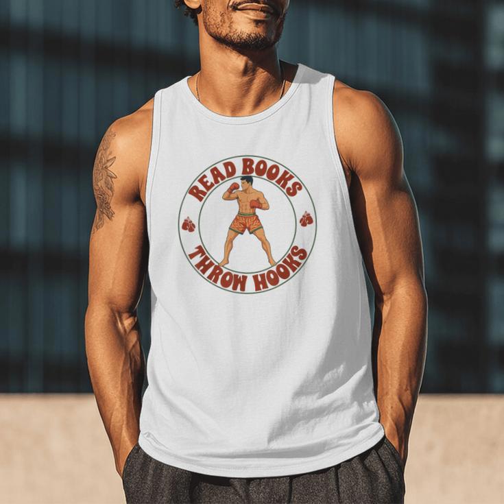 Reading Book Lover Boxer Boxing Lover Read Books Throw Hooks Men Tank Top Reading Book Lover Boxer Boxing Lover Read Books Throw Hooks Men Tank Top