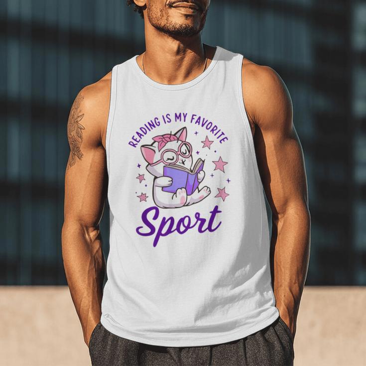 Reading Is My Favorite Sport Saying Quote Book Lovers Men Tank Top Reading Is My Favorite Sport Saying Quote Book Lovers Men Tank Top
