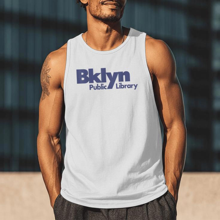Retro Brooklyn Public Library NY New York Book Lover Men Tank Top Retro Brooklyn Public Library NY New York Book Lover Men Tank Top