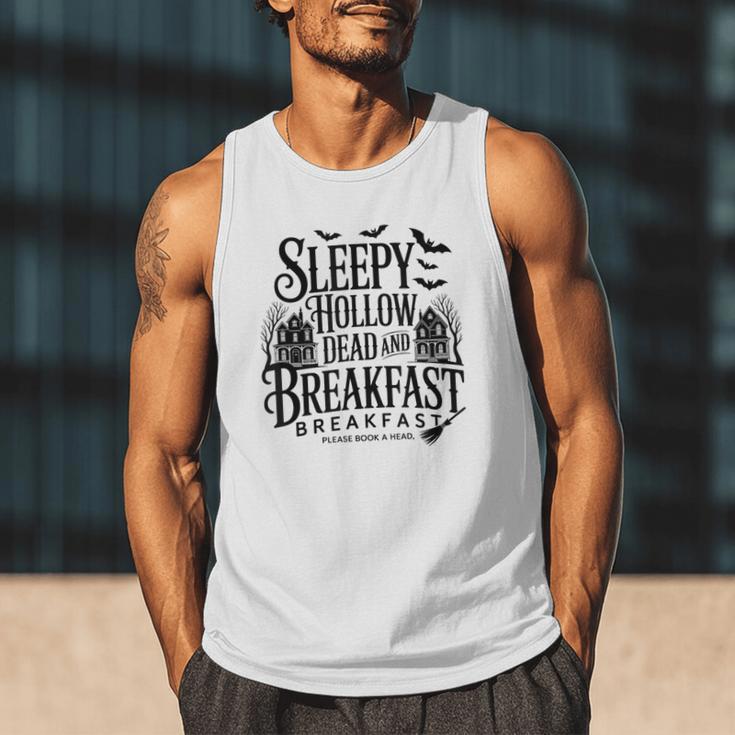 Sleepy Hollow Dead And Breakfast Please Book Ahead Men Tank Top Sleepy Hollow Dead And Breakfast Please Book Ahead Men Tank Top