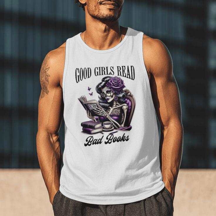 Smut Book Reading Smutty Good That Girls Read Bad Books Men Tank Top