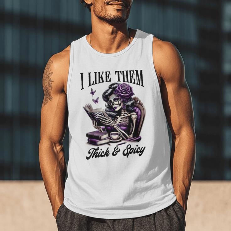 Smut Reader Spicy Book Romance I Like Them Thick & Spicy Men Tank Top Smut Reader Spicy Book Romance I Like Them Thick & Spicy Men Tank Top