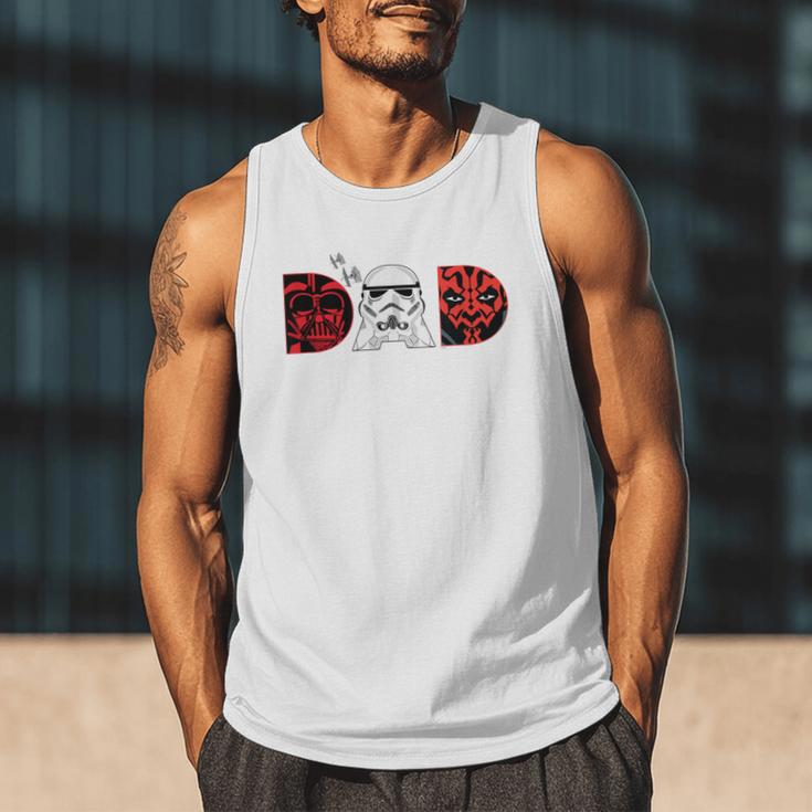 Star Wars Darth Vader Darth Maul Dad Father's Day Birthday Men Tank Top Star Wars Darth Vader Darth Maul Dad Father's Day Birthday Men Tank Top