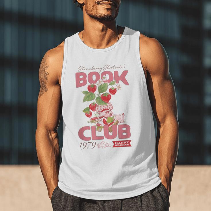 Strawberry Shortcake Book Club 1979 With Berry Besties Men Tank Top