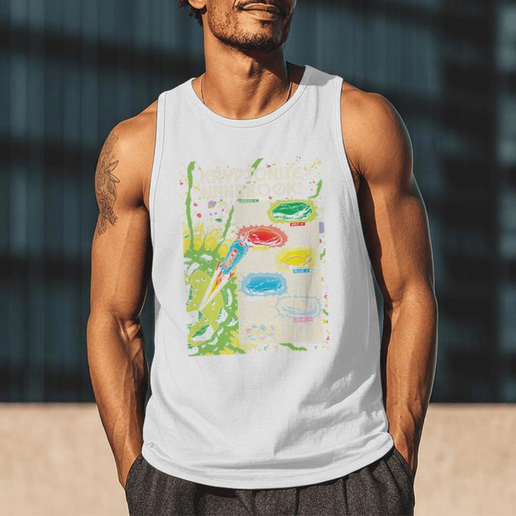 Superman Kryptonite Handbook Premium Tri-Blend Men Tank Top