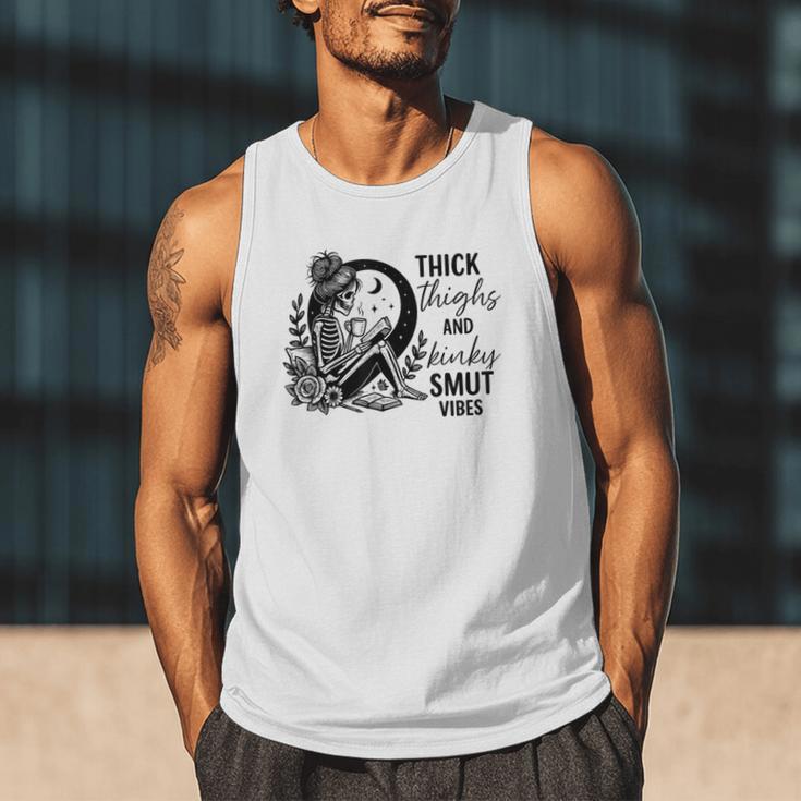 Thick Thighs And Kinky Smut Vibes Spicy Book Lovers Men Tank Top Thick Thighs And Kinky Smut Vibes Spicy Book Lovers Men Tank Top