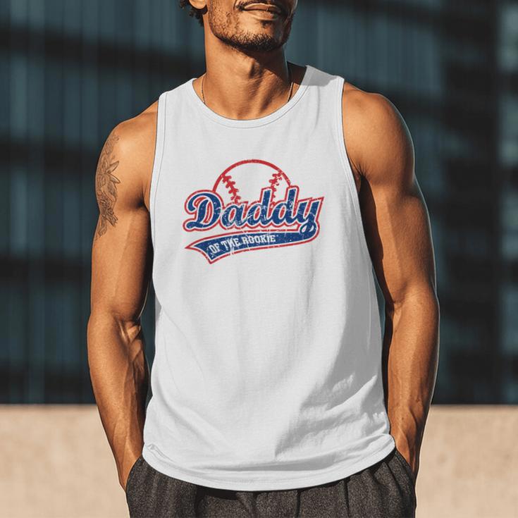 Vintage Baseball Daddy Of The Rookie Men Tank Top Vintage Baseball Daddy Of The Rookie Men Tank Top
