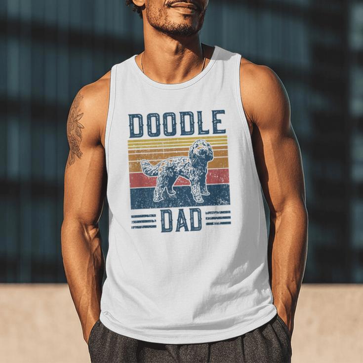 Vintage Doodle Dad Aussie Doodle & Goldendoodle Men Tank Top