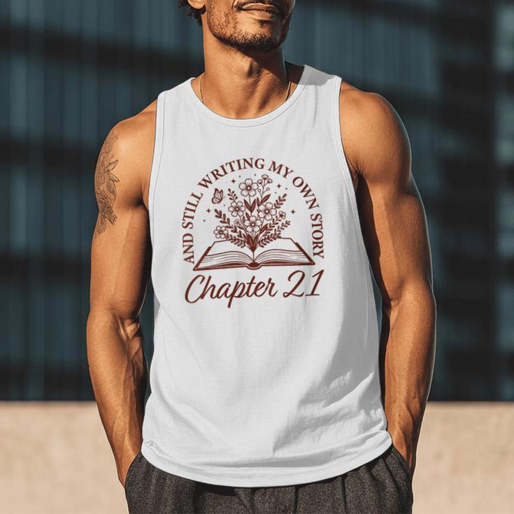Women's Chapter 21 Book Readers Flower Lovers 21st Birthday Girls Men Tank Top Women's Chapter 21 Book Readers Flower Lovers 21st Birthday Girls Men Tank Top