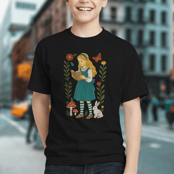 Alice In Wonderland Book Lover Lewis Carroll Rabbit Graphic Youth Alice In Wonderland Book Lover Lewis Carroll Rabbit Graphic Youth