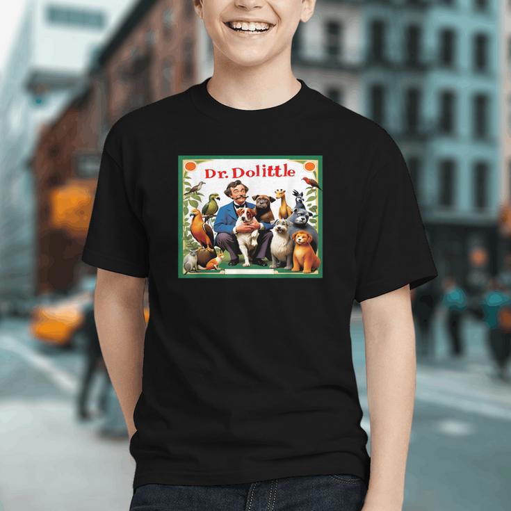 Animal Doctor & Communicator Dr Dolittle Children's Book Cover Graphic Youth