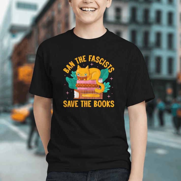 Ban The Fascist Save The Books For a Book Fan Graphic Youth