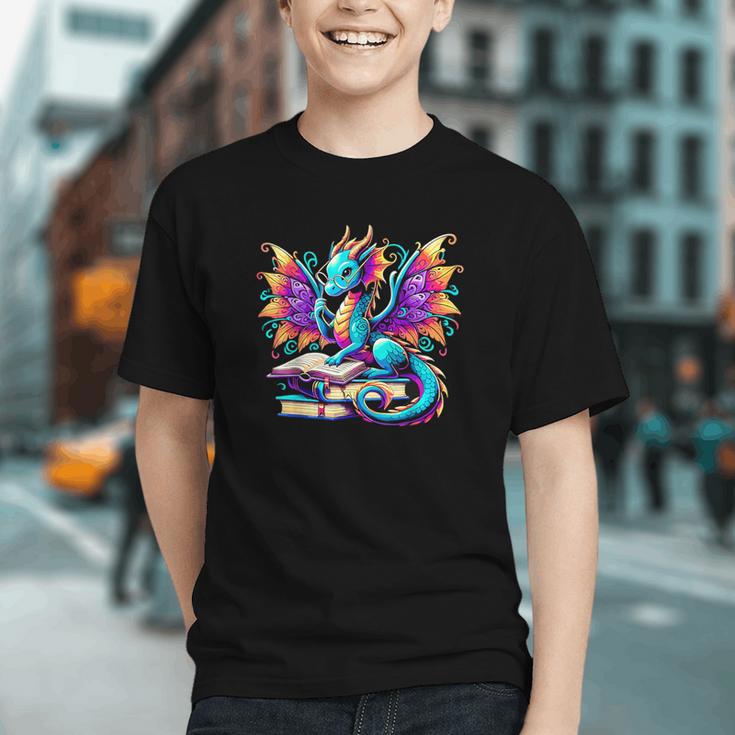Book Dragon Reading Graphic Youth