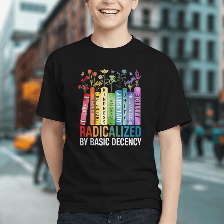 Book Flower Radicalized By Basic Decency Feminist Lgbt Graphic Youth