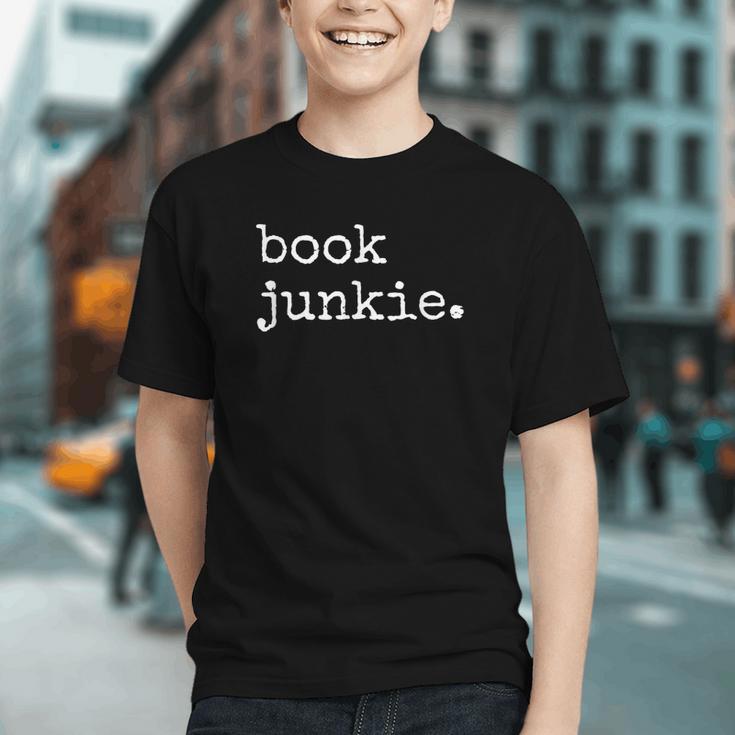 Book Junkie Reading Shirts Graphic Youth