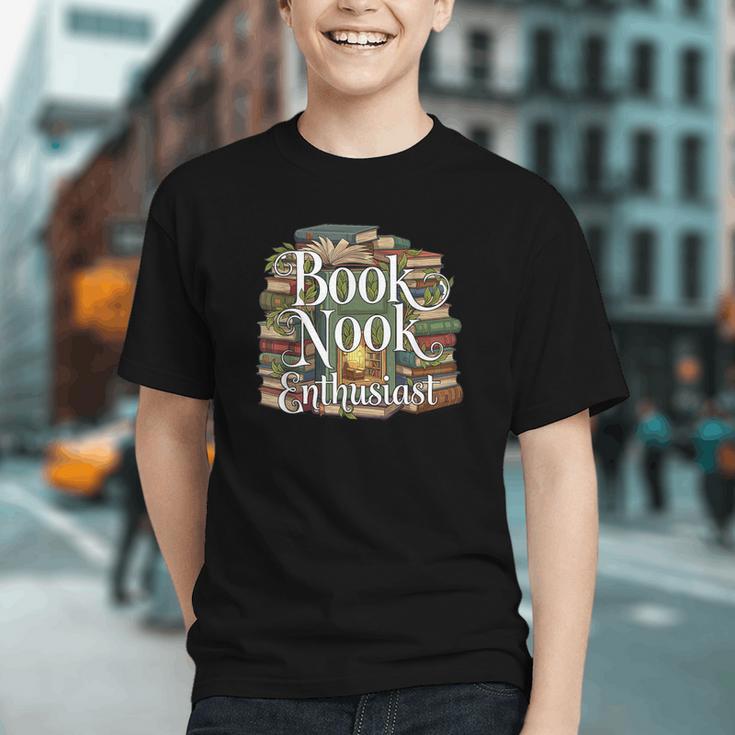 Book Nook Enthusiast Cozy Library Reader Collector Graphic Youth