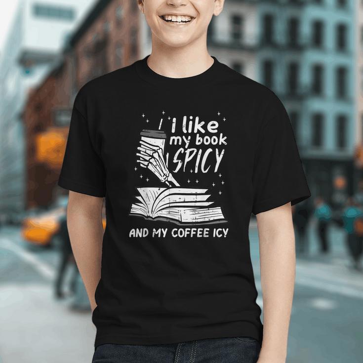 I Like My Book Spicy Read Reading Librarian Men Women Kids Graphic Youth