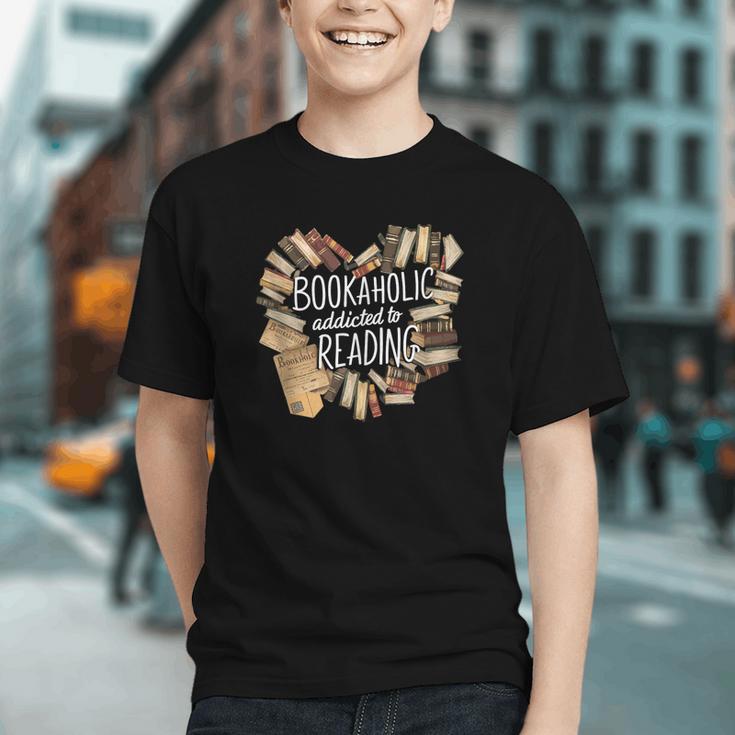 Bookaholic Addicted To Reading Book Lovers Literacy Graphic Youth