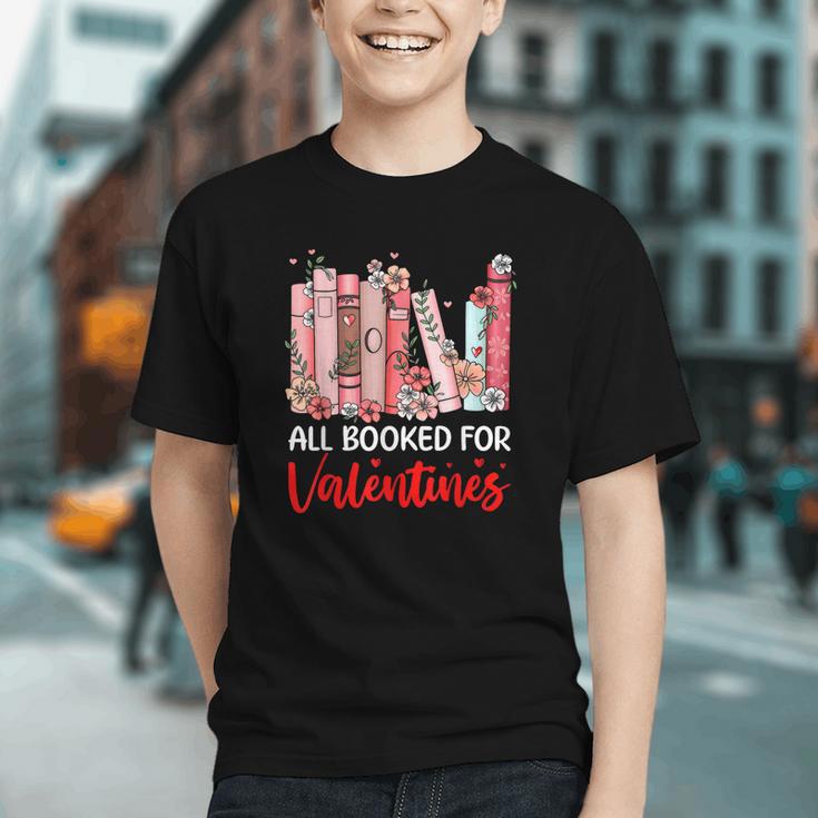 All Booked For Valentine Book Lovers Women Girl Teacher Graphic Youth
