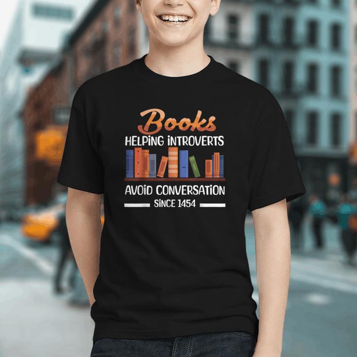 Books Helping Introverts Avoid Conversation Book Reading Graphic Youth