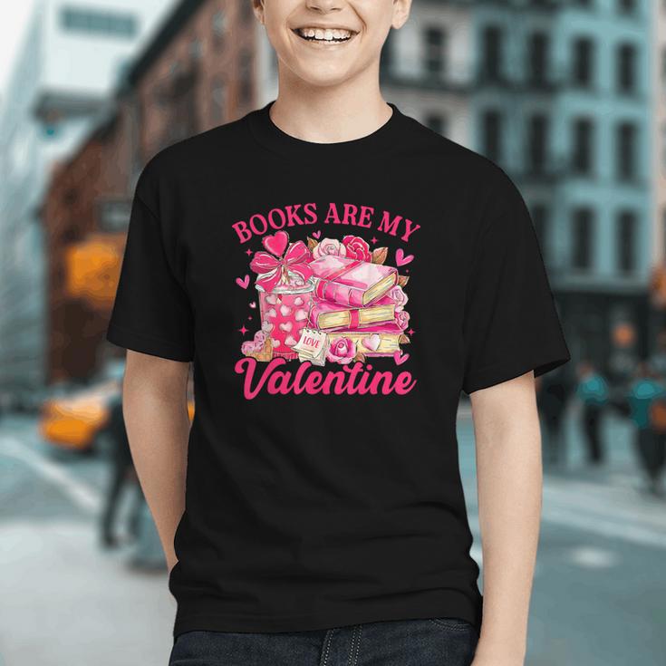 Books Are My Valentine Book Lover Heart Matching Party Graphic Youth Books Are My Valentine Book Lover Heart Matching Party Graphic Youth
