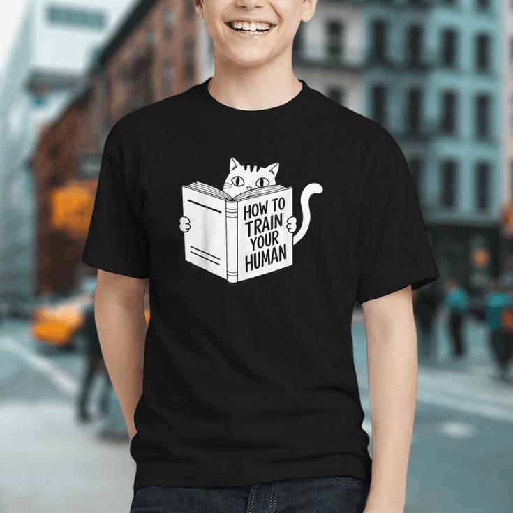 Cat Book Humor How To Train Your Human Graphic Youth