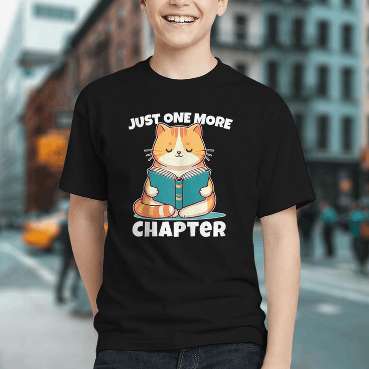 Cat Reading Books Bookworm Read One More Chapter Graphic Youth