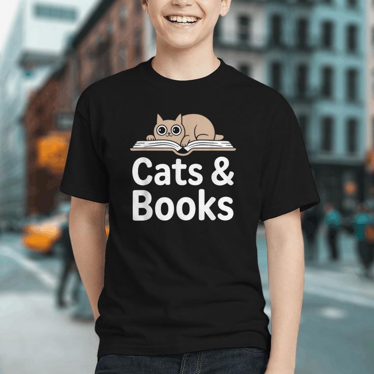 Cats And Books Graphic Youth