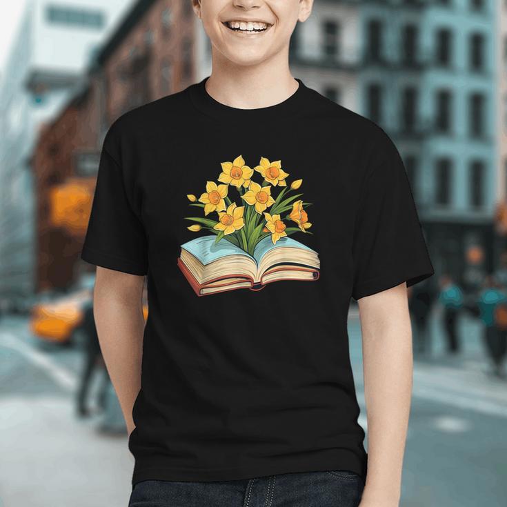 Daffodils Flowers Book Floral Graphic Youth