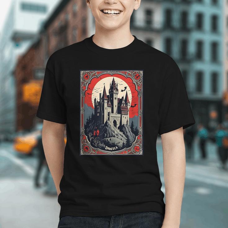 Dracula's Castle Book Cover Illustration Graphic Youth
