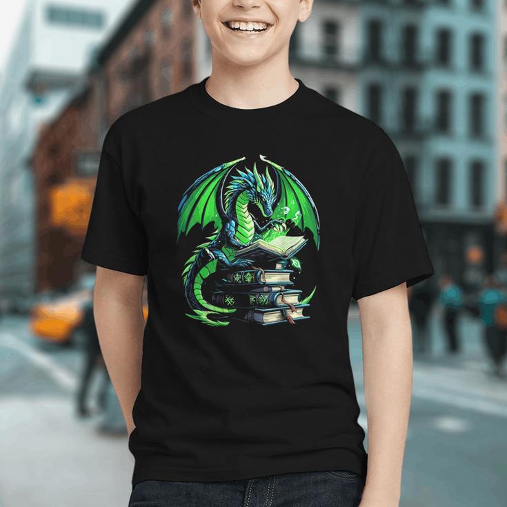 Dragon Reading Books Bookworm Graphic Youth
