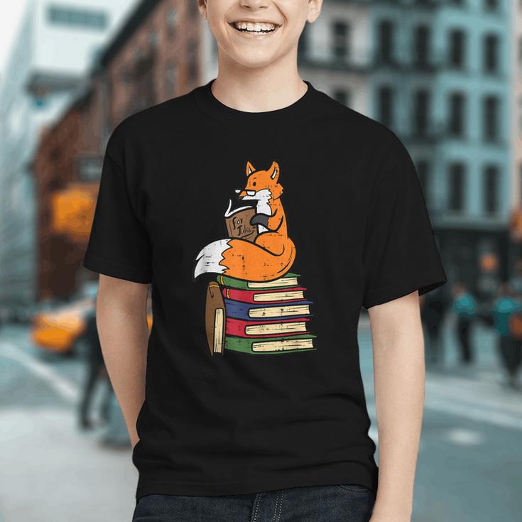 Fox Books Read Reading Librarian America Men Women Kids Graphic Youth