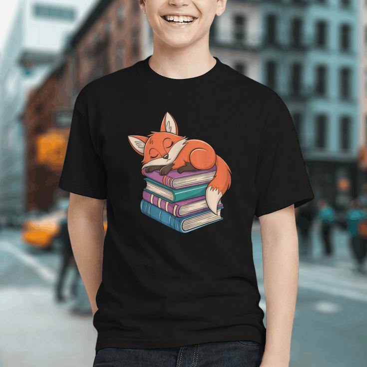 Fox Reading Book Pajama Sleep Graphic Youth