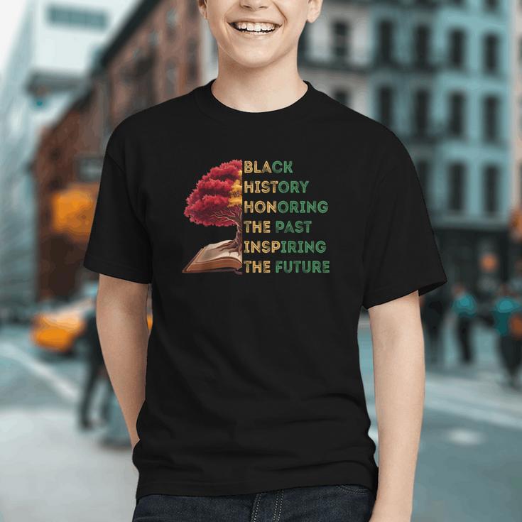 Honoring Past Inspiring Future History Month Tree Book Graphic Youth