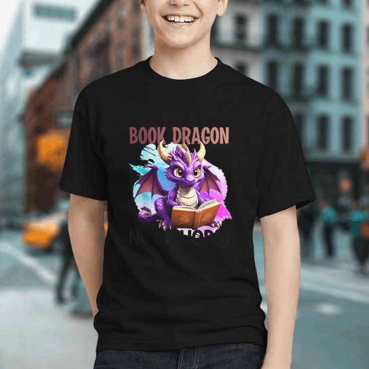 I'm A Book Dragon Not A Worm Graphic Youth I'm A Book Dragon Not A Worm Graphic Youth