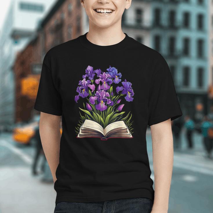 Irises Flowers Book Iris Floral Graphic Youth