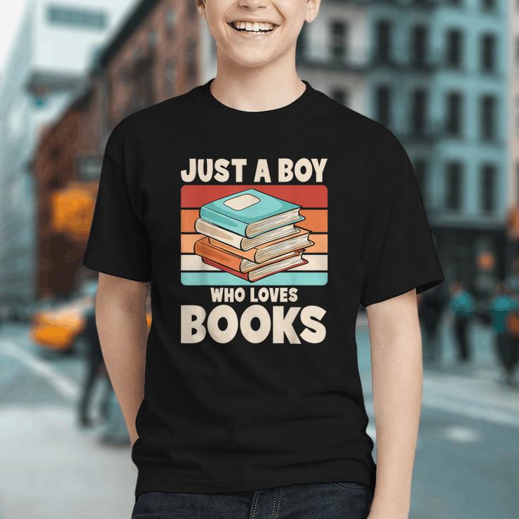 Just A Boy Who Loves Books Reading Bookworm Boys Kids Graphic Youth Just A Boy Who Loves Books Reading Bookworm Boys Kids Graphic Youth