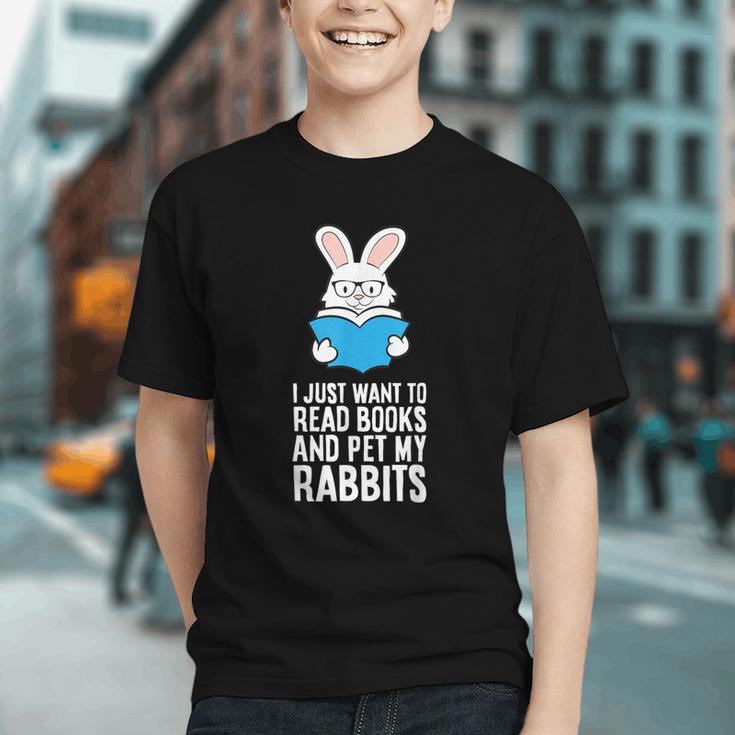 I Just Want To Read Books And Pet My Rabbit Graphic Youth
