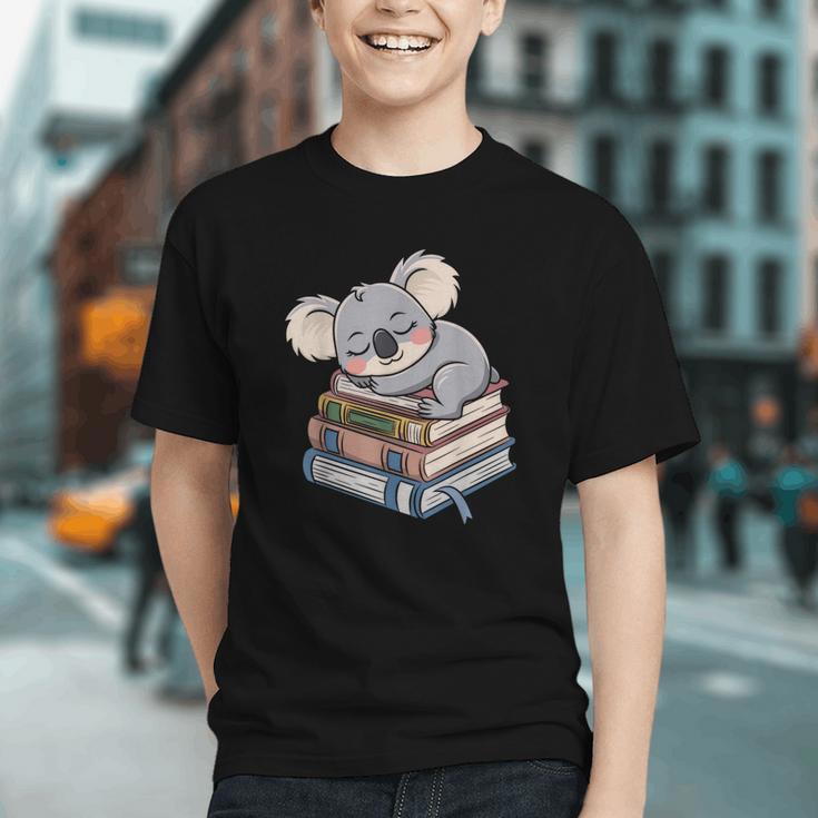 Koala Reading Book Pajama Sleep Graphic Youth