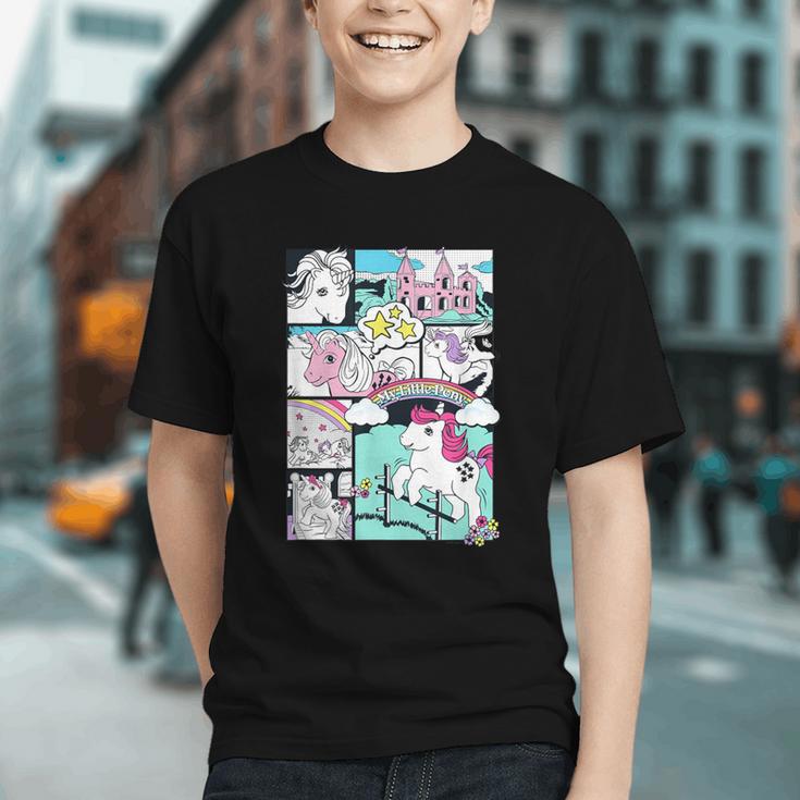 My Little Pony Classic Vintage Rainbow Castle Comic Book Graphic Youth My Little Pony Classic Vintage Rainbow Castle Comic Book Graphic Youth