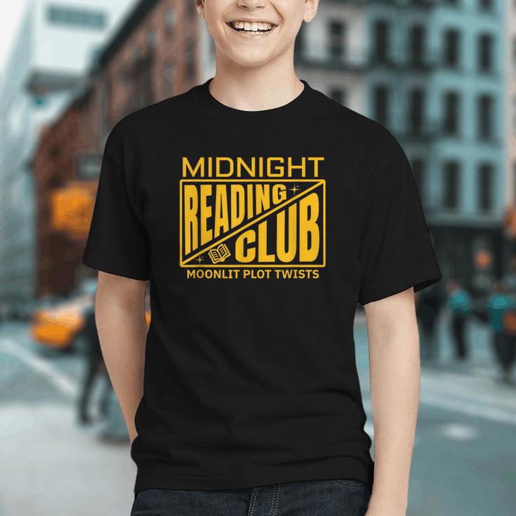 Midnight Reading Club Night Owl Book Readers Graphic Youth Midnight Reading Club Night Owl Book Readers Graphic Youth