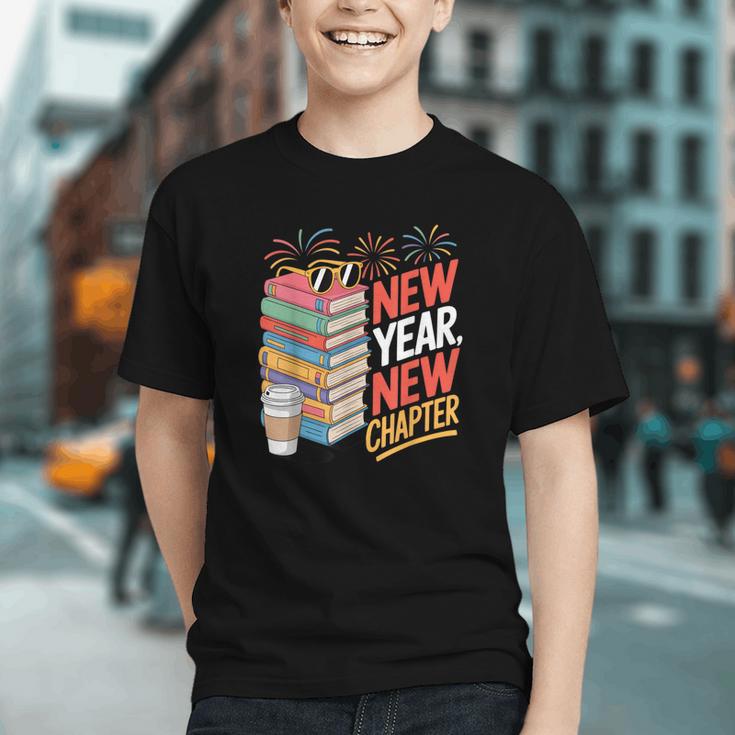 New Year New Chapter Book Lover Reader Graphic Youth