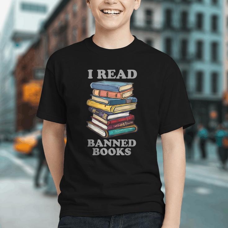 I Read Banned Books Bookworm Graphic Youth