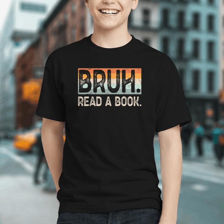 Read A Book Bruh Cool Ela English Teacher Reading Literature Graphic Youth