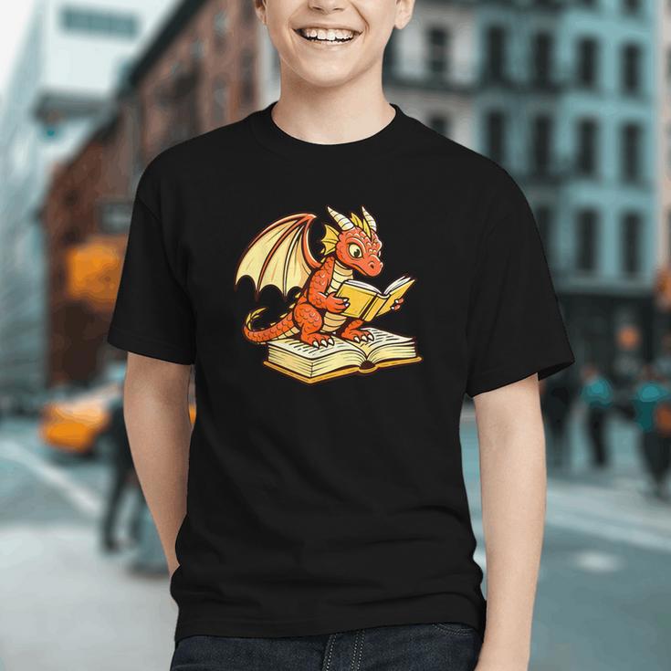 Reading Dragon Book Lover Bookworm Reader Graphic Youth Reading Dragon Book Lover Bookworm Reader Graphic Youth