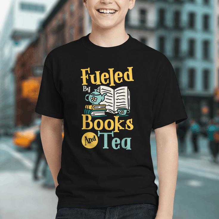 Reading Hobby Bookshelves Library Fueled By Books And Tea Graphic Youth