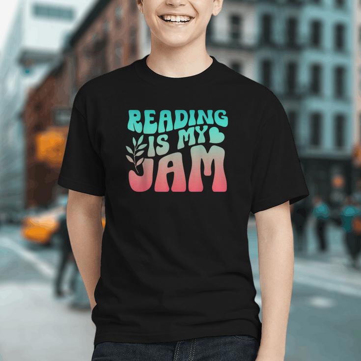 Reading Is My Jam Book Lover Bookworm Teacher Library Reader Graphic Youth Reading Is My Jam Book Lover Bookworm Teacher Library Reader Graphic Youth